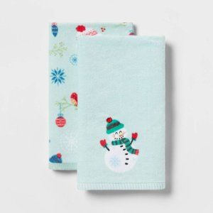 6-Pack Holiday Hand Towels Wondershop NWT